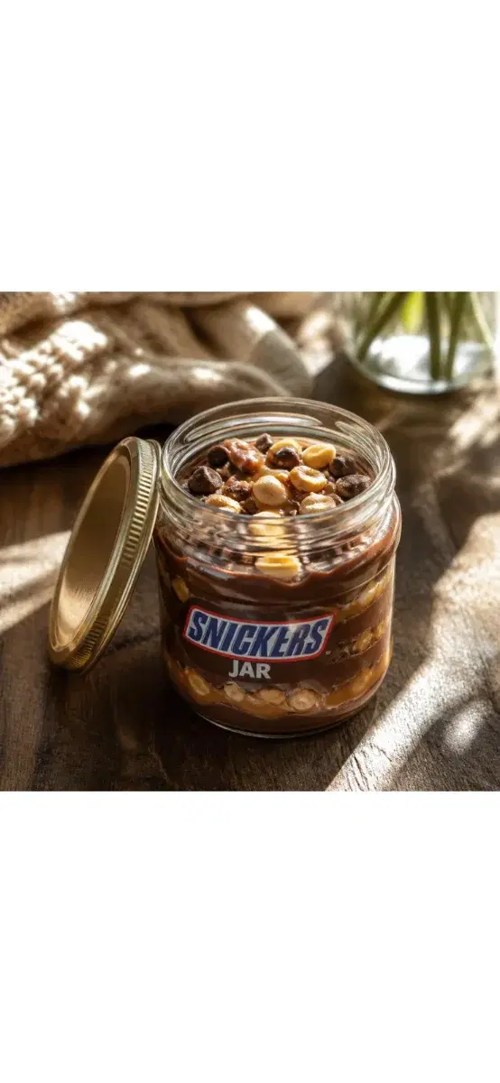 Home Made Snicker Jar